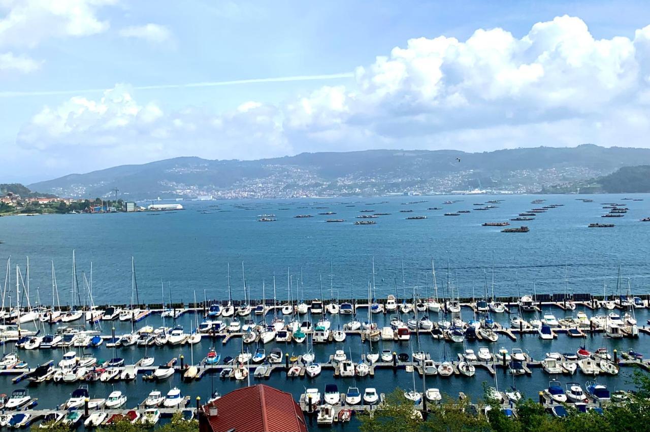 Apartamento Con Vistas Al Mar Y A Vigo En Moana Apartment Bagian luar foto